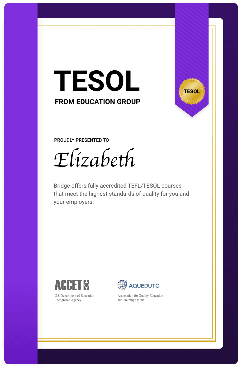 tesol certification image